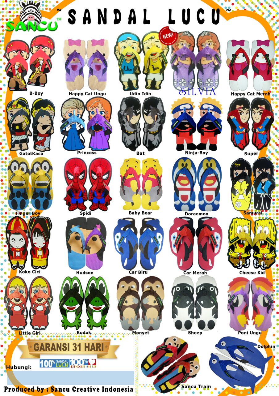 Katalog Sandal Sancu Jual Sandal SANCU Murah WA 0812 9499 1685
